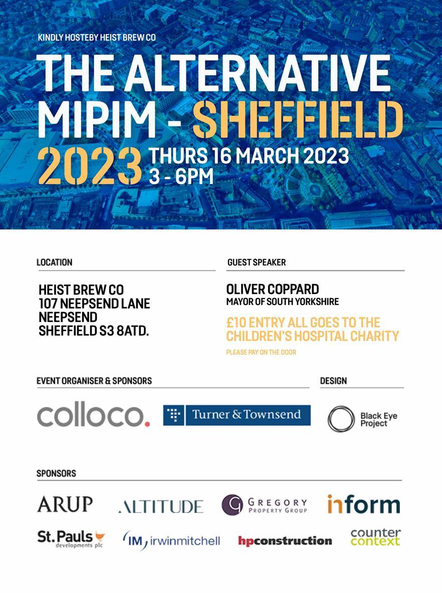 The Alternative MIPIM – Sheffield 2023